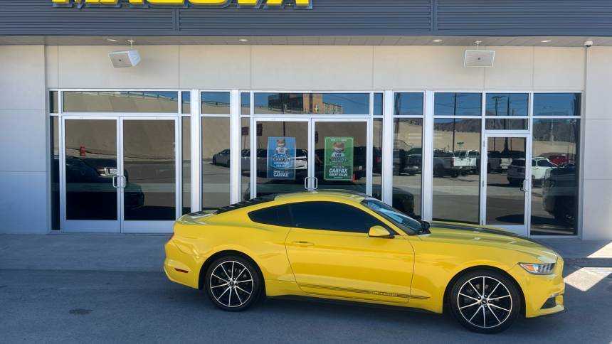 2015 Ford Mustang EcoBoost — Coupe — 56,611 mi — El Paso, TX