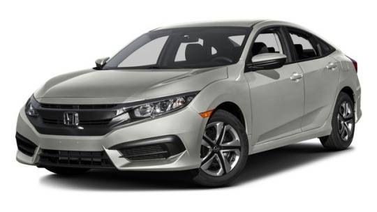 2016 Honda Civic LX — Sedan — 121,708 mi — West Warwick, RI