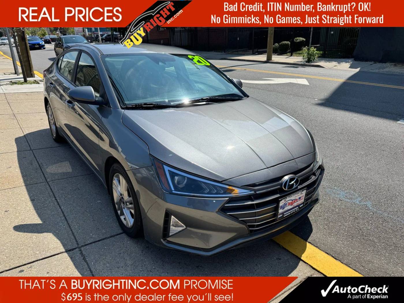2020 Hyundai Elantra SEL — Sedan — 88,526 mi — Union City, NJ