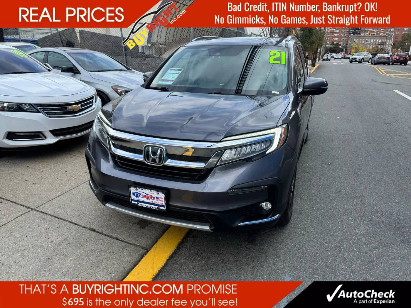 2021 Honda Pilot Touring — SUV — 105,444 mi — Union City, NJ