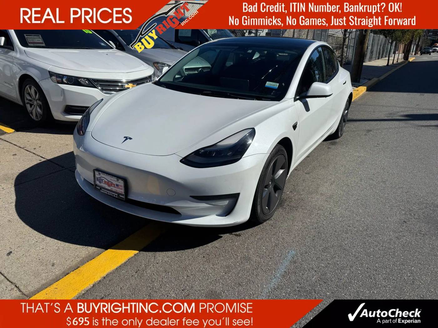 2023 Tesla Model 3 Model 3 — Sedan — 53,694 mi — Union City, NJ