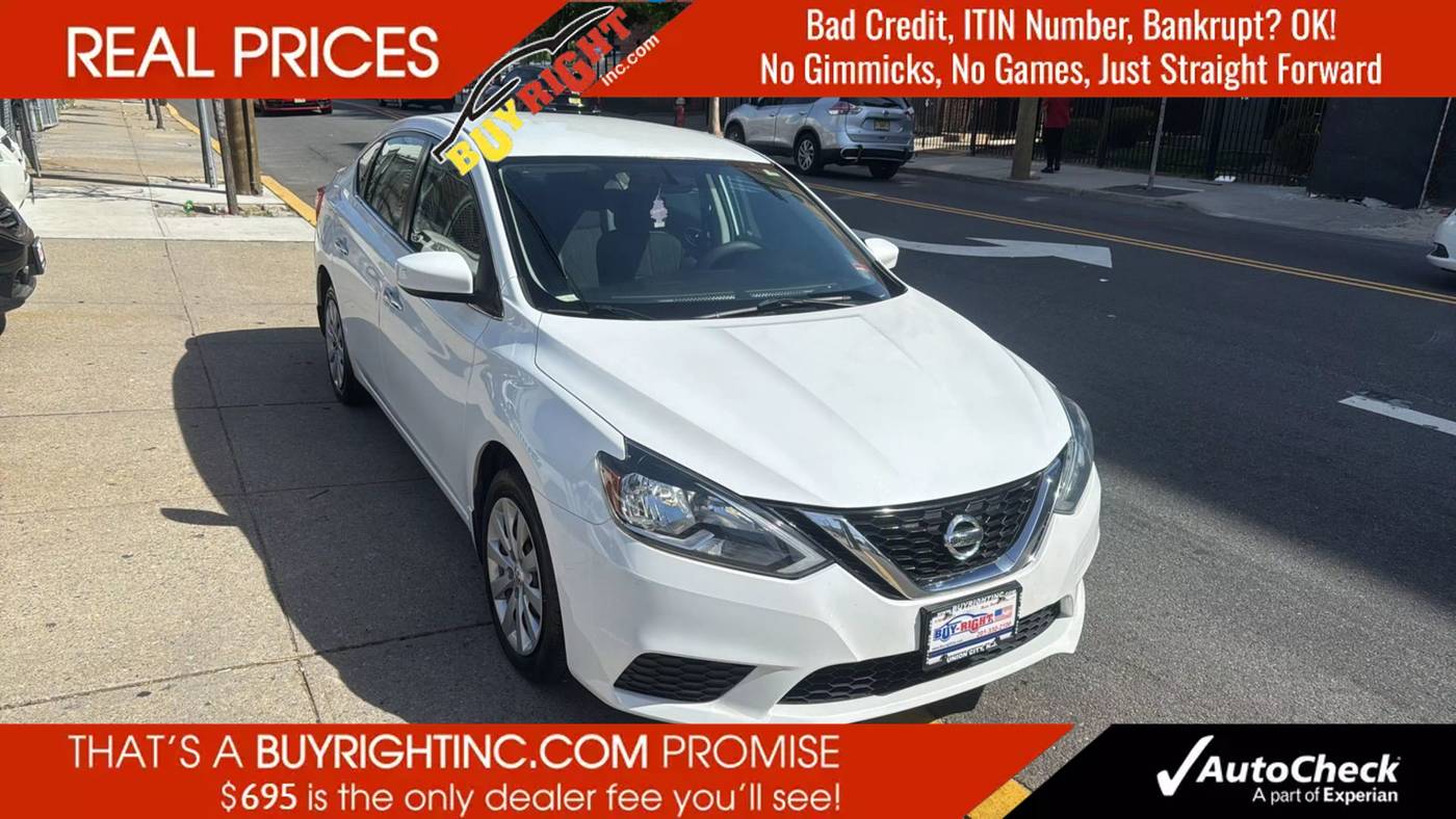 2017 Nissan Sentra SV — Sedan — 74,106 mi — Union City, NJ