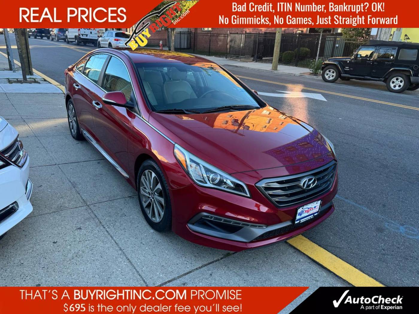 2016 Hyundai Sonata Sport — Sedan — 99,014 mi — Union City, NJ