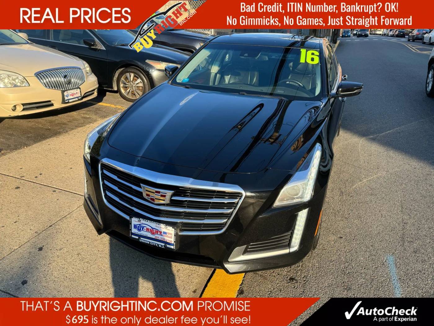 2016 Cadillac CTS Luxury — Sedan — 74,887 mi — Union City, NJ