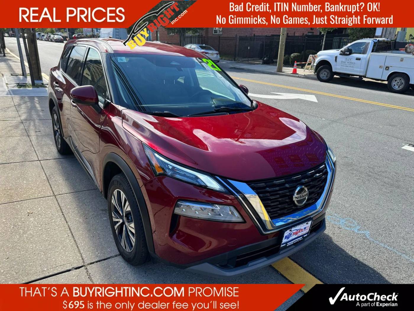 2021 Nissan Rogue SV — SUV — 70,091 mi — Union City, NJ