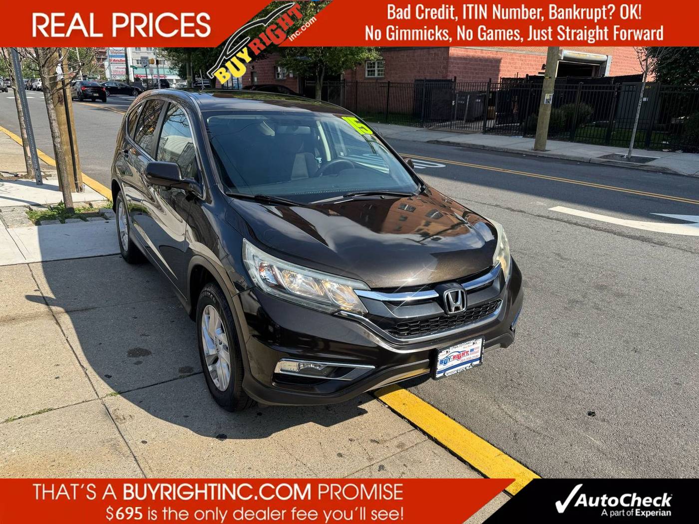 2015 Honda CR-V EX — SUV — 117,794 mi — Union City, NJ