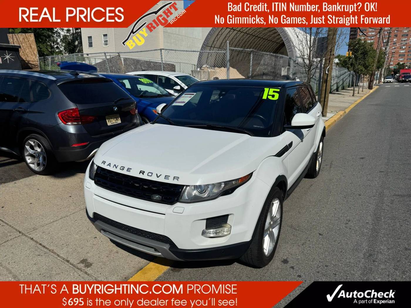 2015 Land Rover Range Rover Evoque Pure Plus — SUV — 74,159 mi — Union City, NJ