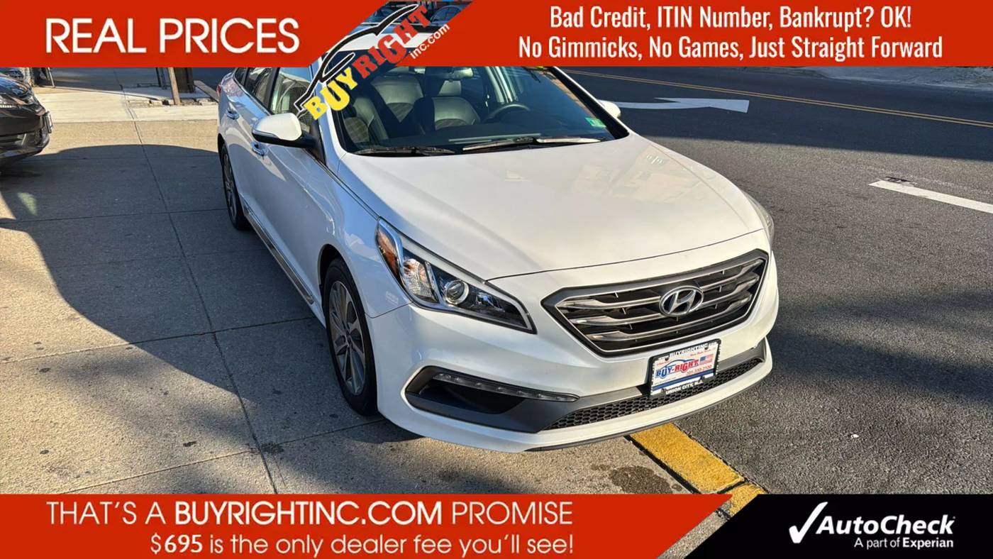 2017 Hyundai Sonata Sport — Sedan — 106,540 mi — Union City, NJ