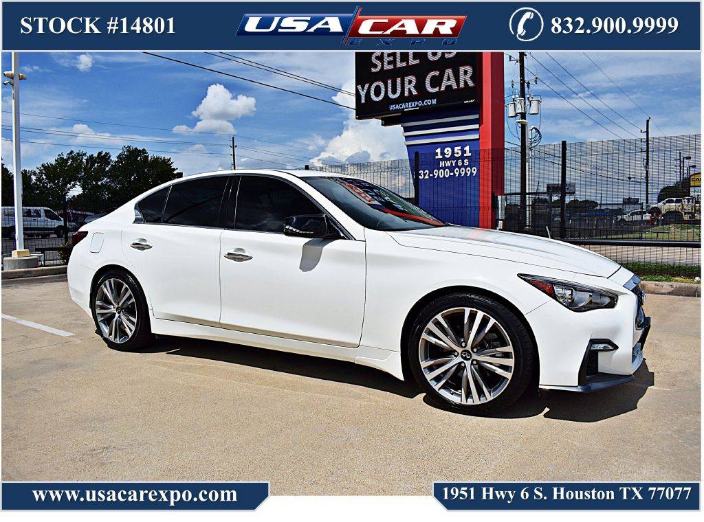 2018 INFINITI Q50 3.0t SPORT — Sedan — 52,015 mi — Houston, TX