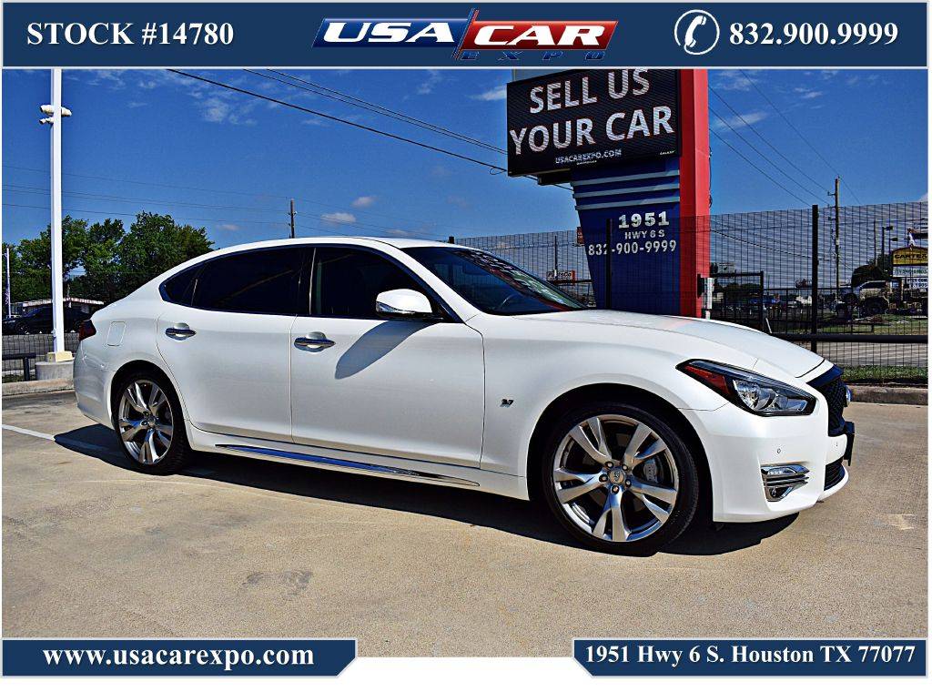 2018 INFINITI Q70L 3.7 LUXE — Sedan — 58,269 mi — Houston, TX
