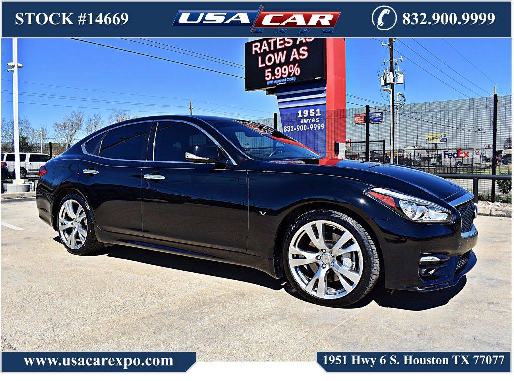 2019 INFINITI Q70 3.7 LUXE — Sedan — 59,724 mi — Houston, TX
