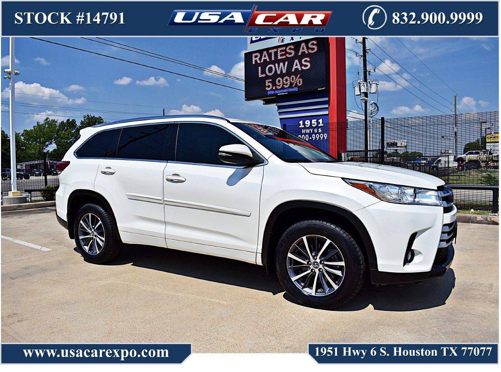 2017 Toyota Highlander XLE — SUV — 98,670 mi — Houston, TX