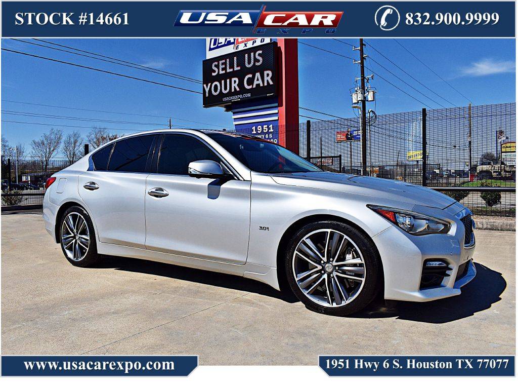 2016 INFINITI Q50 3.0t SPORT — Sedan — 62,315 mi — Houston, TX