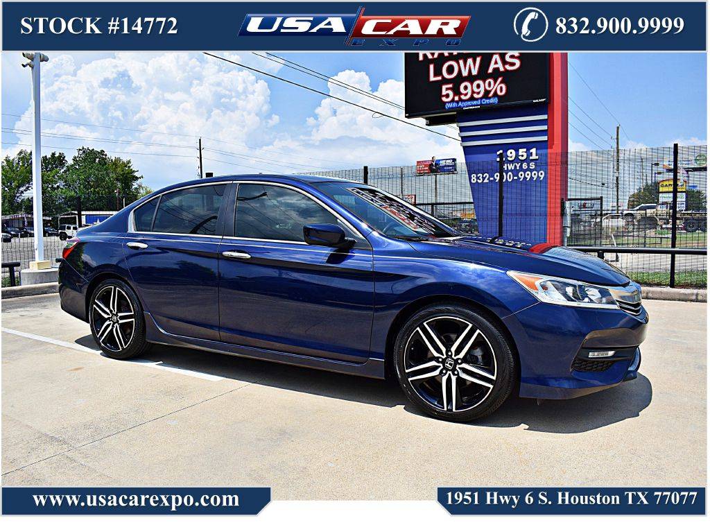 2016 Honda Accord Sport — Sedan — 51,541 mi — Houston, TX