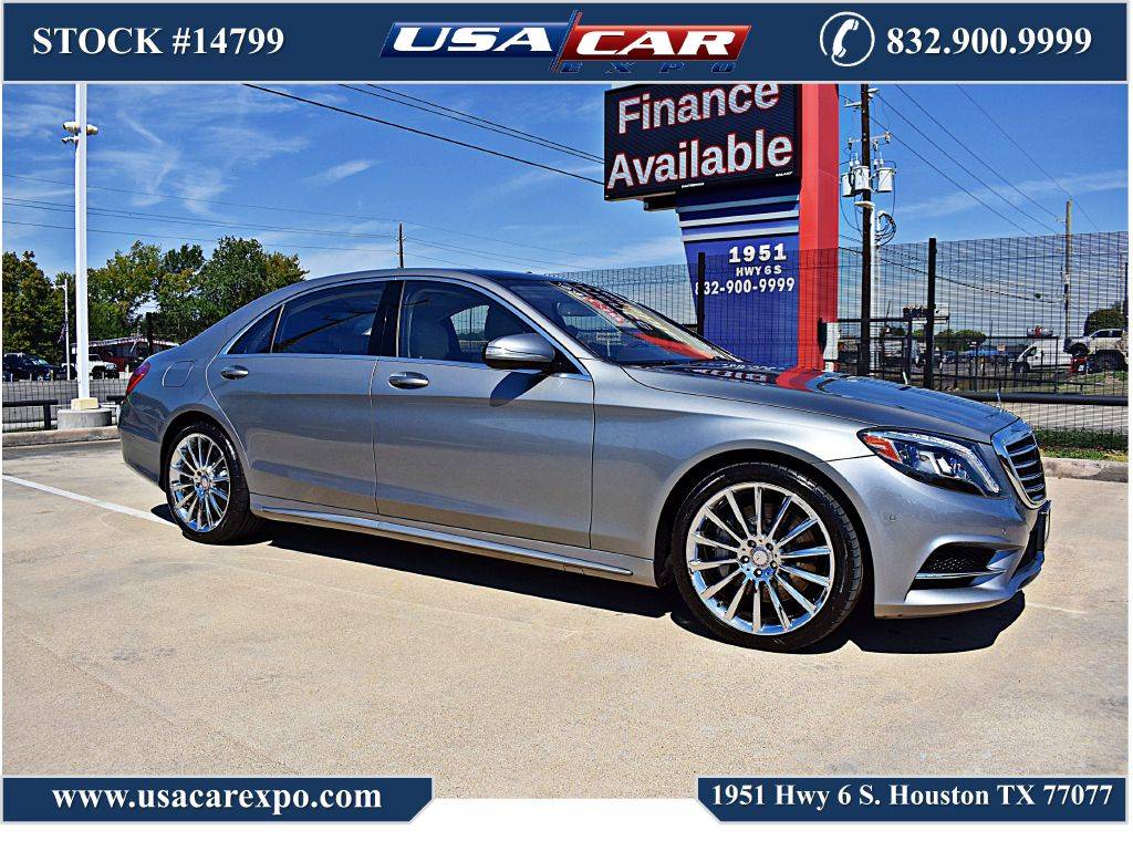 2014 Mercedes-Benz S-Class S 550 — Sedan — 55,020 mi — Houston, TX