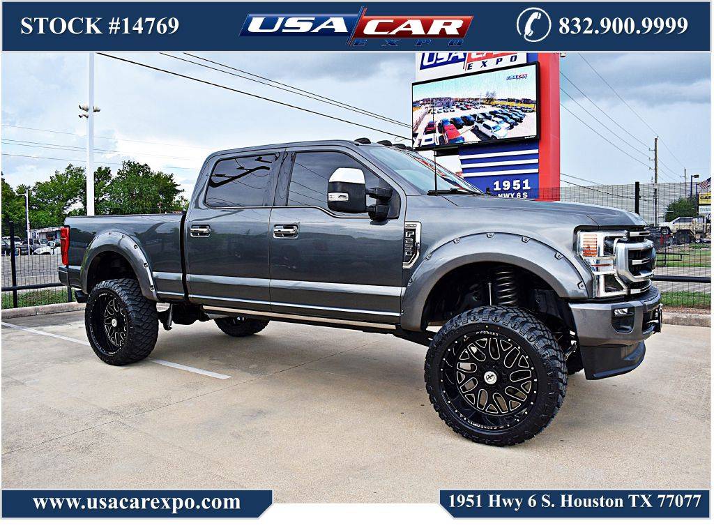 2020 Ford Super Duty F-250 Platinum — Pickup Truck — 58,561 mi — Houston, TX