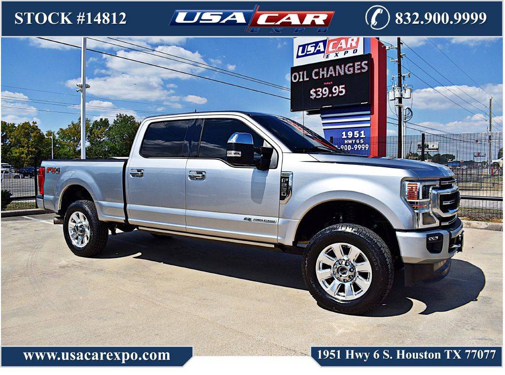 2020 Ford Super Duty F-250 Platinum — Pickup Truck — 124,746 mi — Houston, TX