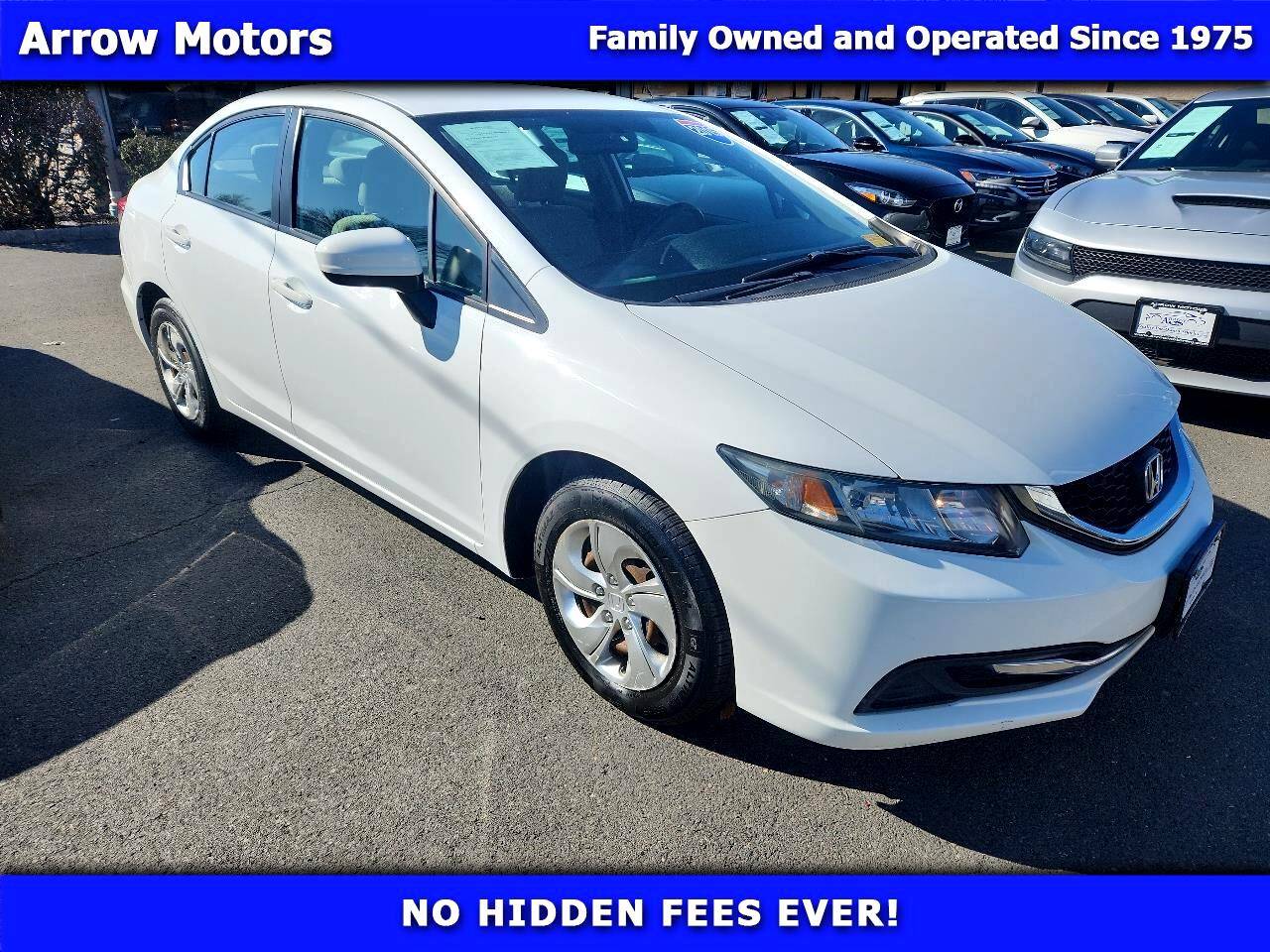 2015 Honda Civic LX — Sedan — 97,307 mi — Linden, NJ
