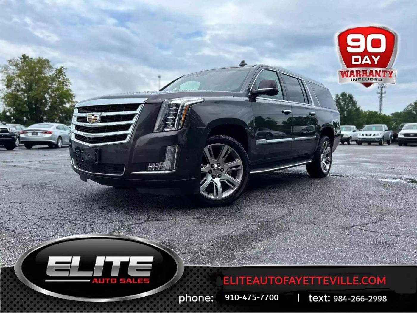 2018 Cadillac Escalade Premium Luxury — SUV — 93,724 mi — Fayetteville, NC