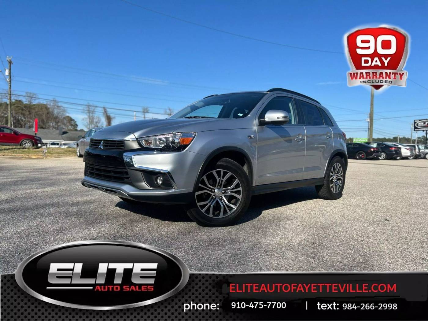 2017 Mitsubishi Outlander Sport SEL — SUV — 46,829 mi — Fayetteville, NC
