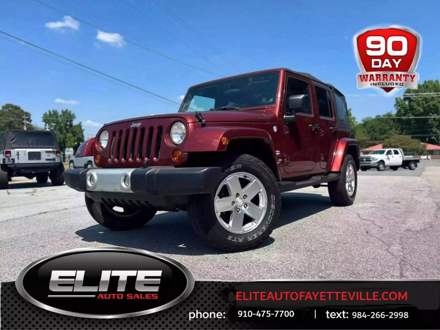 2010 Jeep Wrangler Sahara — SUV — 140,317 mi — Fayetteville, NC