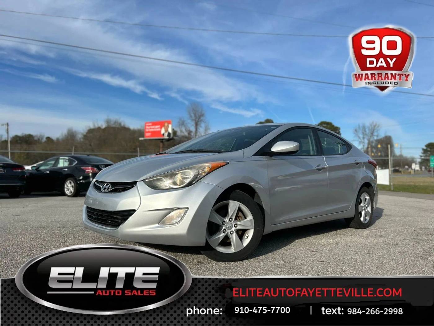2012 Hyundai Elantra GLS — Sedan — 90,272 mi — Fayetteville, NC