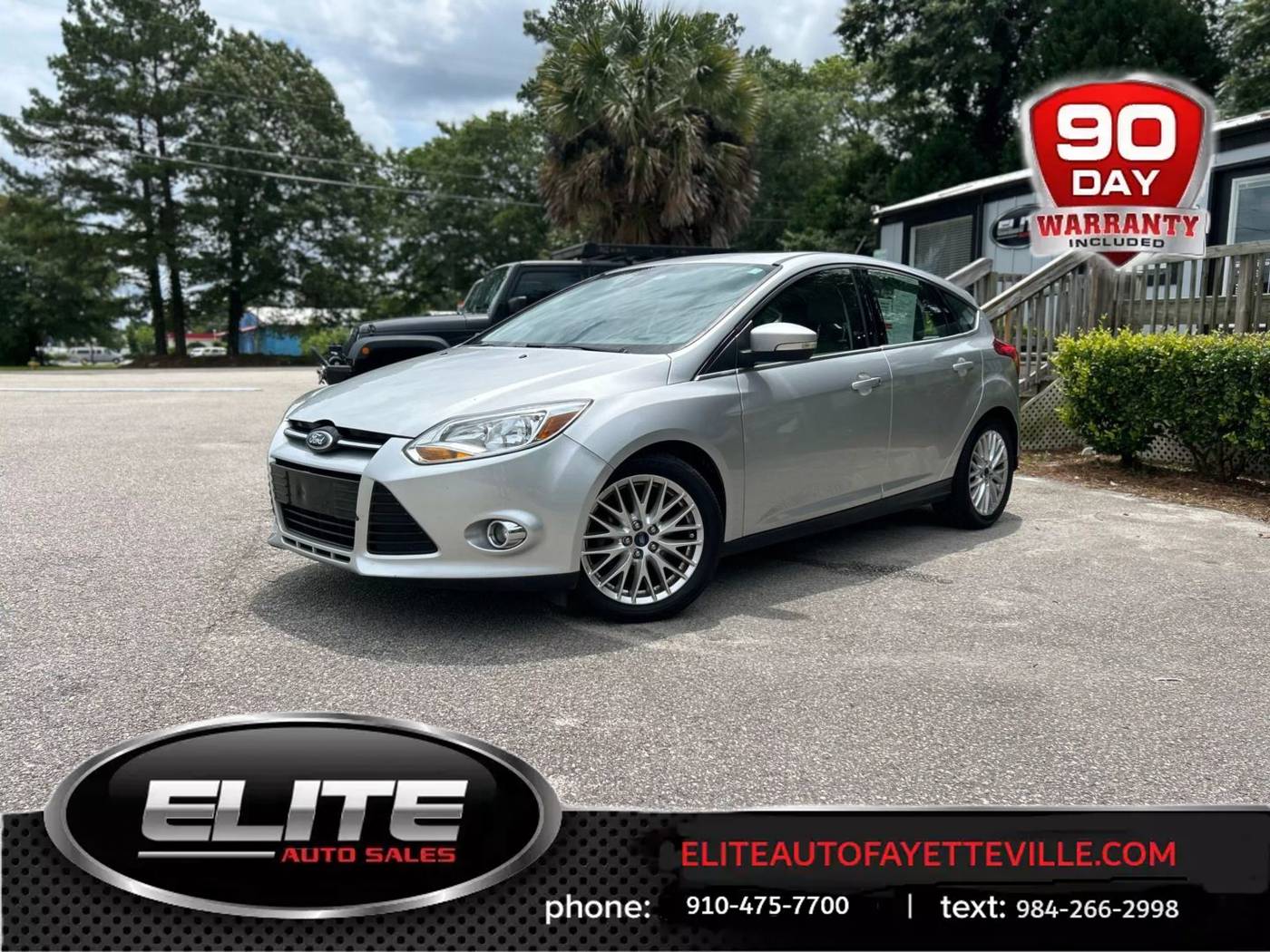 2012 Ford Focus SEL — Hatchback — 94,645 mi — Fayetteville, NC