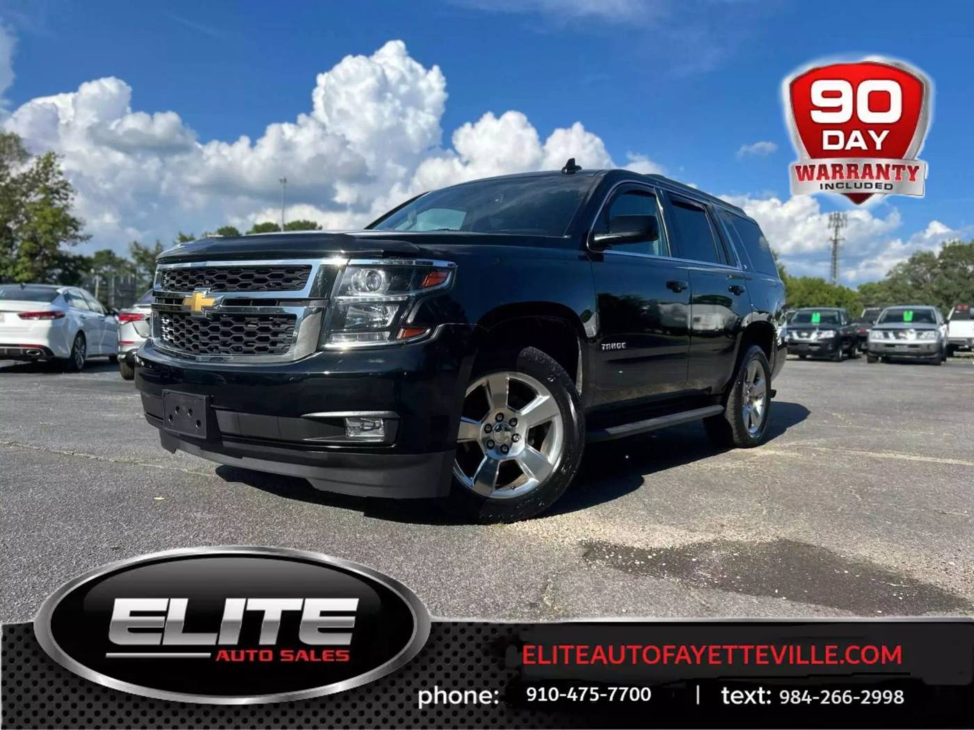 2017 Chevrolet Tahoe LT — SUV — 117,182 mi — Fayetteville, NC