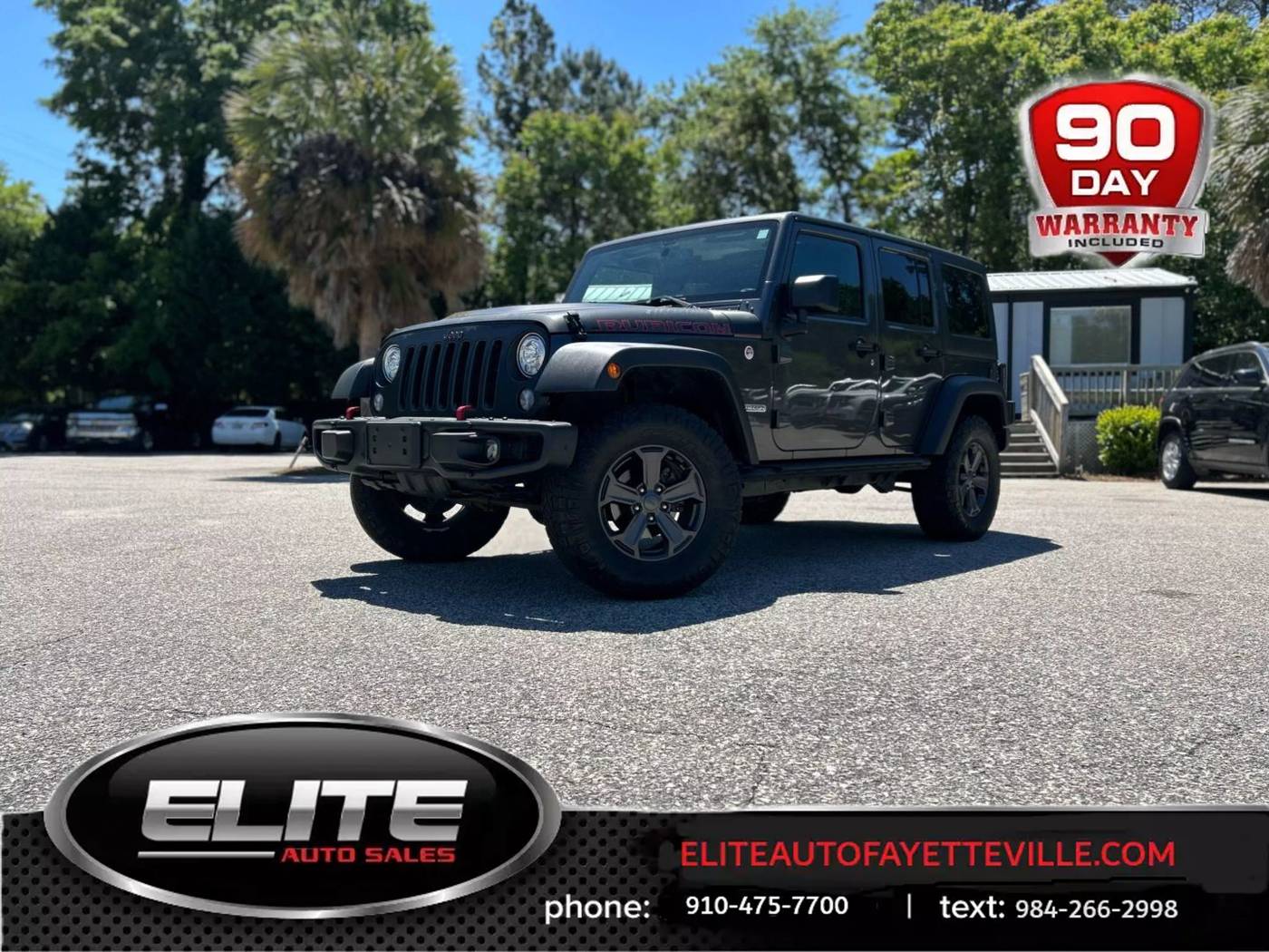 2018 Jeep Wrangler Rubicon Recon — SUV — 112,511 mi — Fayetteville, NC