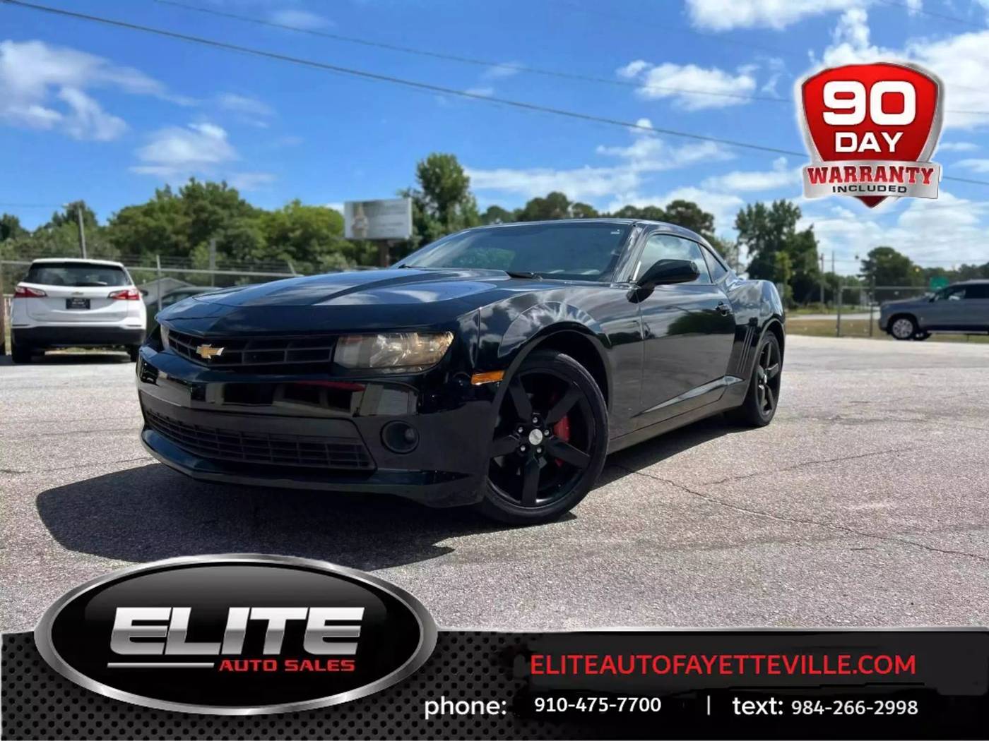 2014 Chevrolet Camaro 2LT — Coupe — 99,533 mi — Fayetteville, NC