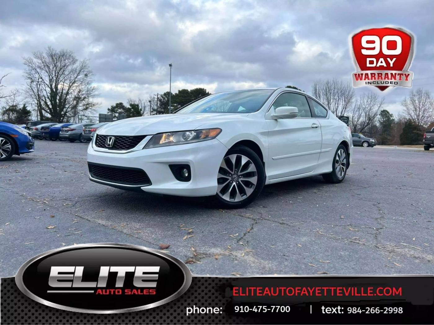 2013 Honda Accord EX-L — Coupe — 119,626 mi — Fayetteville, NC