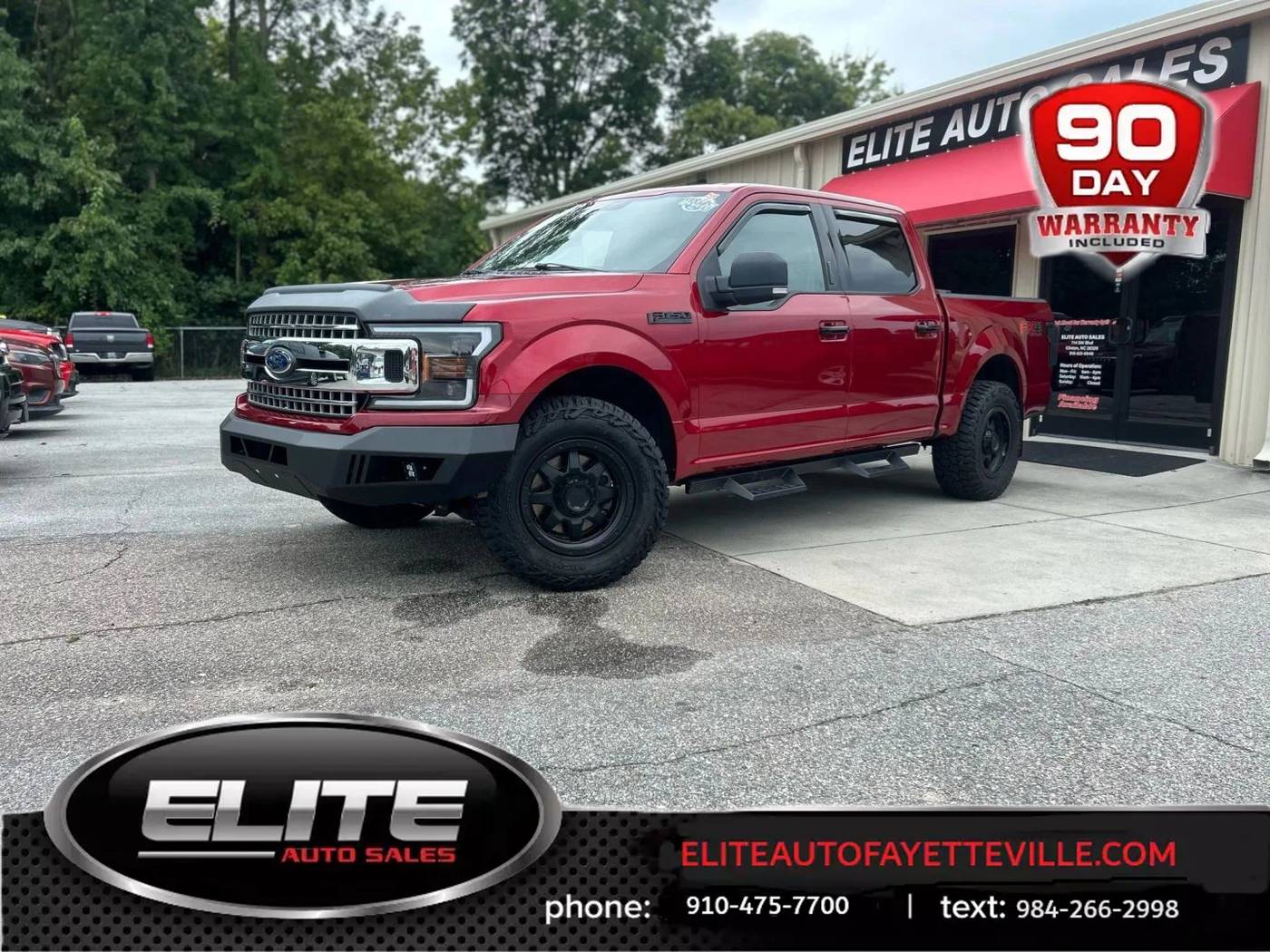 2018 Ford F-150 XLT — Pickup Truck — 116,957 mi — Fayetteville, NC