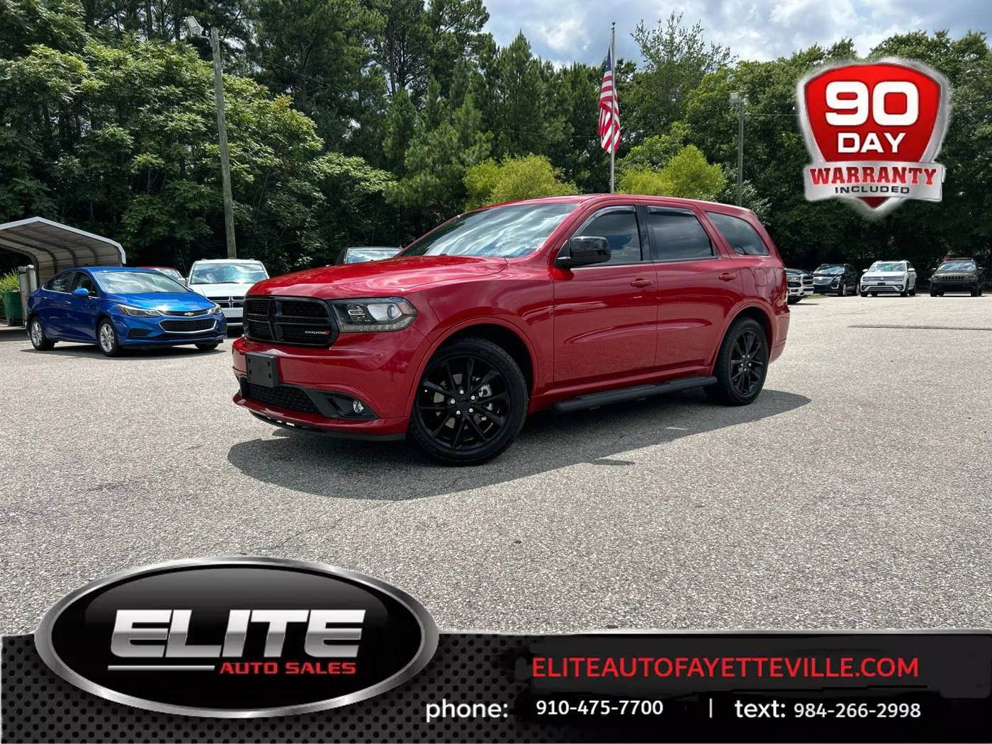 2018 Dodge Durango SXT — SUV — 111,607 mi — Fayetteville, NC