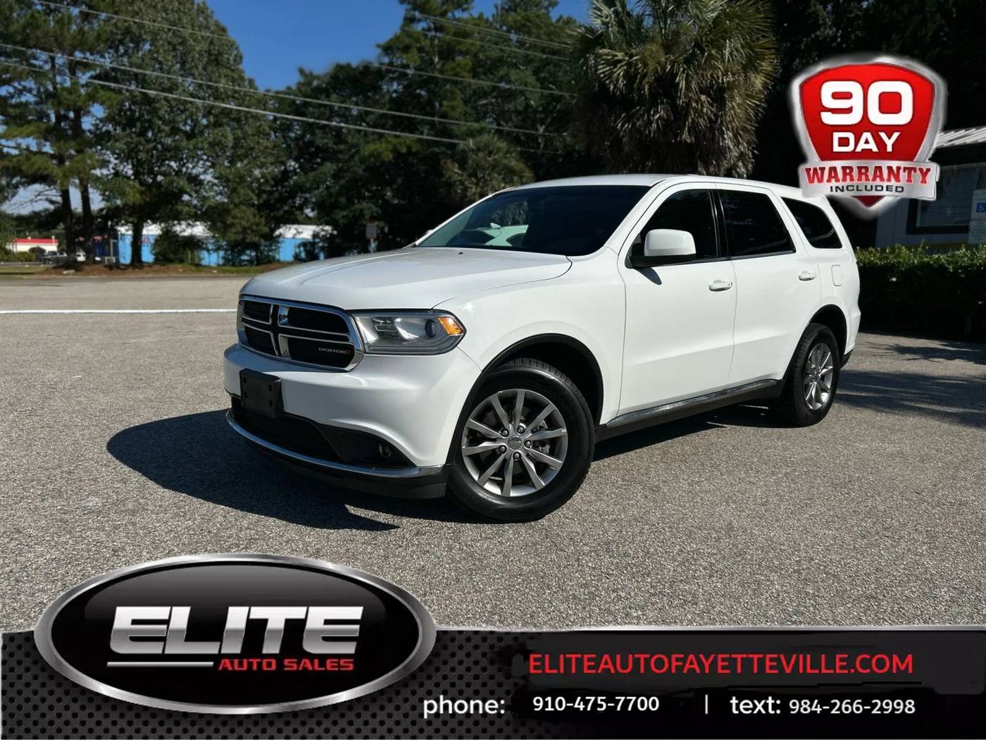 2017 Dodge Durango SXT — SUV — 122,135 mi — Fayetteville, NC