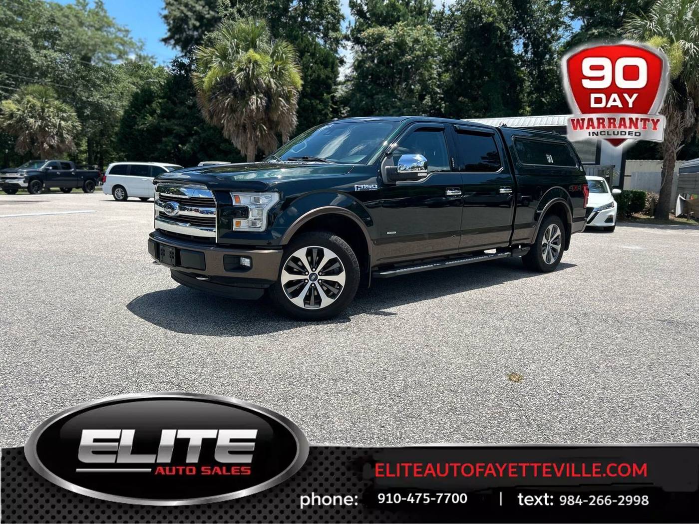 2016 Ford F-150 Lariat — Pickup Truck — 142,258 mi — Fayetteville, NC