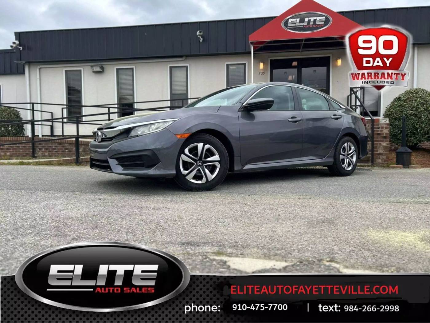 2016 Honda Civic LX — Sedan — 115,564 mi — Fayetteville, NC
