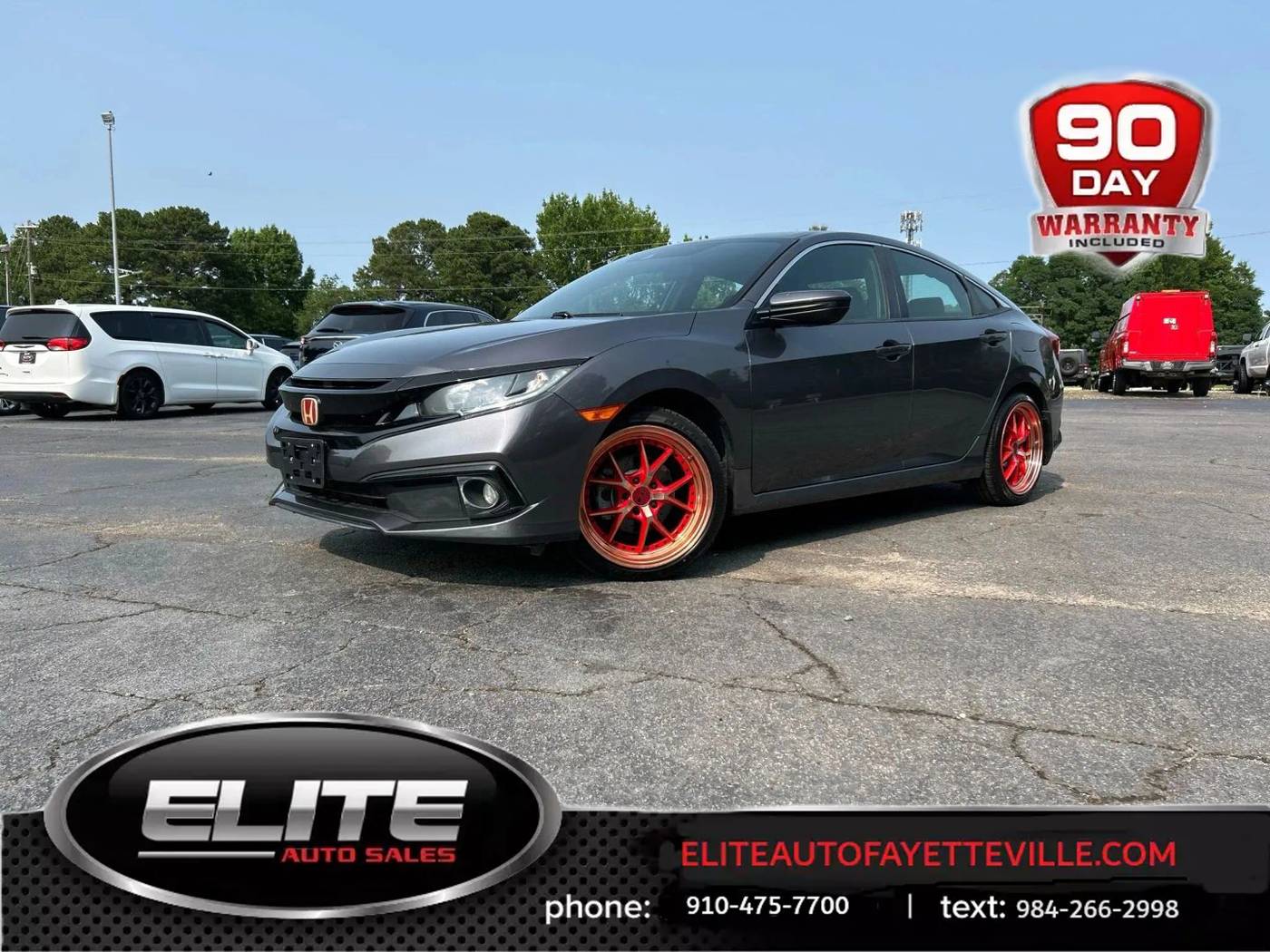 2019 Honda Civic Sport — Sedan — 95,393 mi — Fayetteville, NC