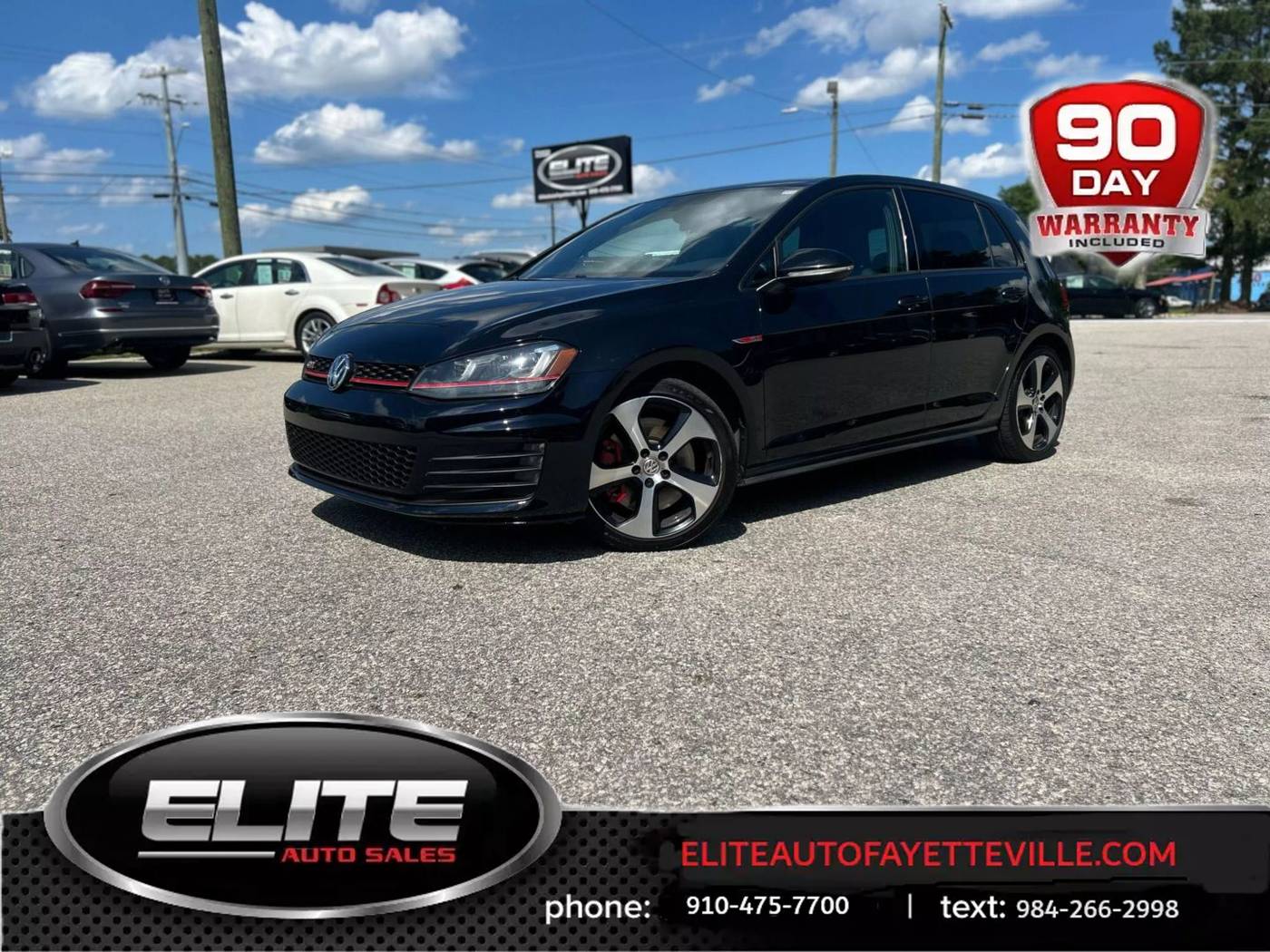 2017 Volkswagen Golf GTI SE — Hatchback — 93,007 mi — Fayetteville, NC