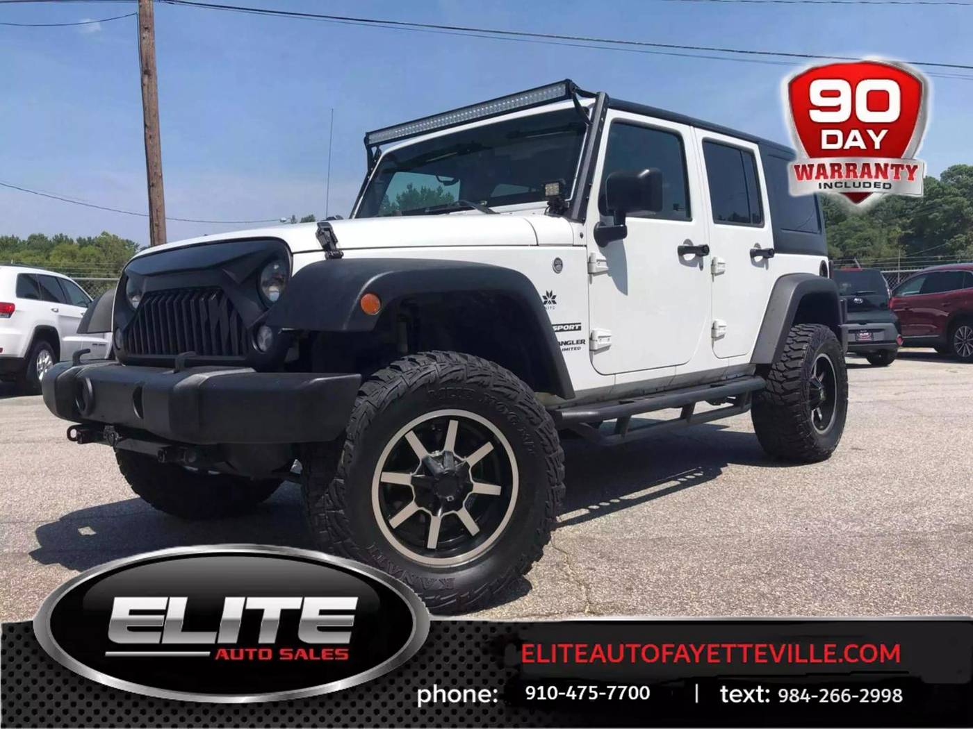 2016 Jeep Wrangler Sport — SUV — 101,370 mi — Fayetteville, NC