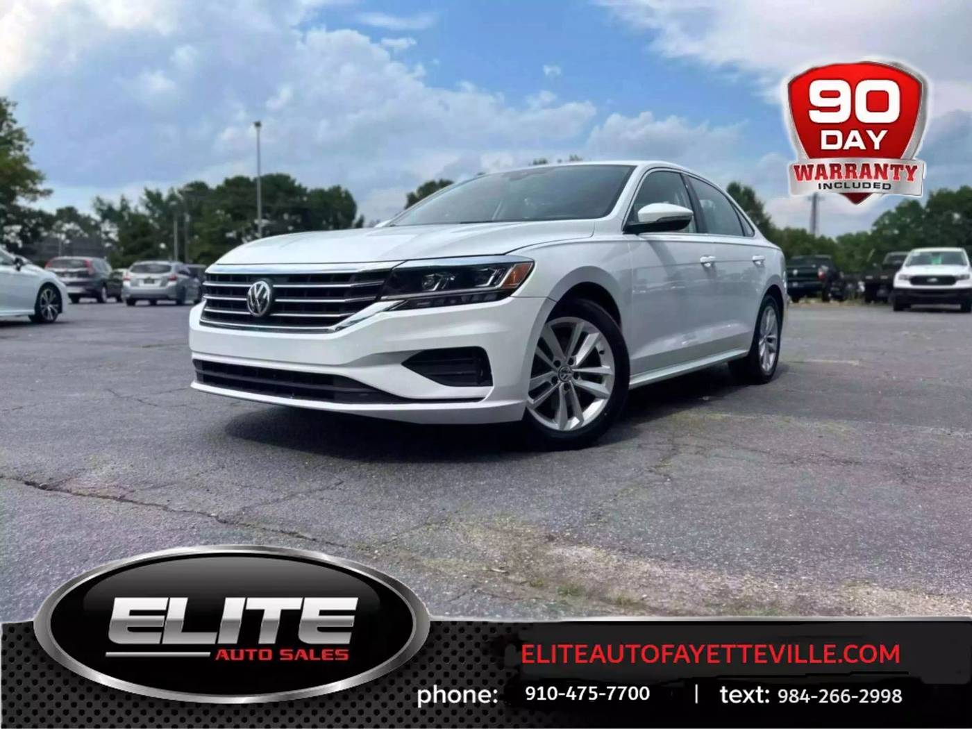 2020 Volkswagen Passat SE — Sedan — 44,739 mi — Fayetteville, NC