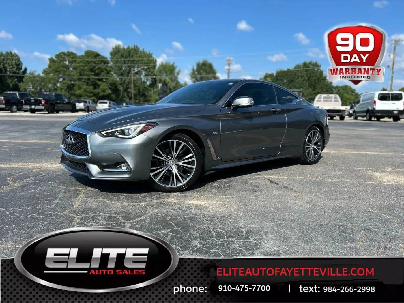 2017 INFINITI Q60 3.0t Premium — Coupe — 94,123 mi — Fayetteville, NC