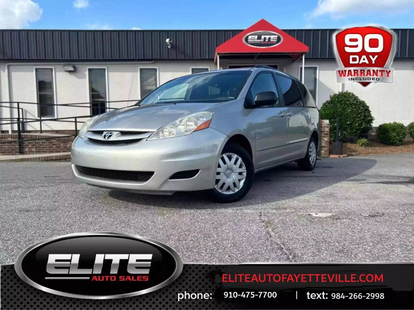 2008 Toyota Sienna CE — Minivan — 192,218 mi — Fayetteville, NC