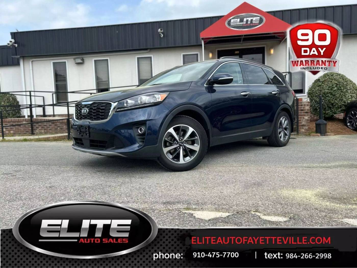 2019 Kia Sorento EX V6 — SUV — 73,915 mi — Fayetteville, NC