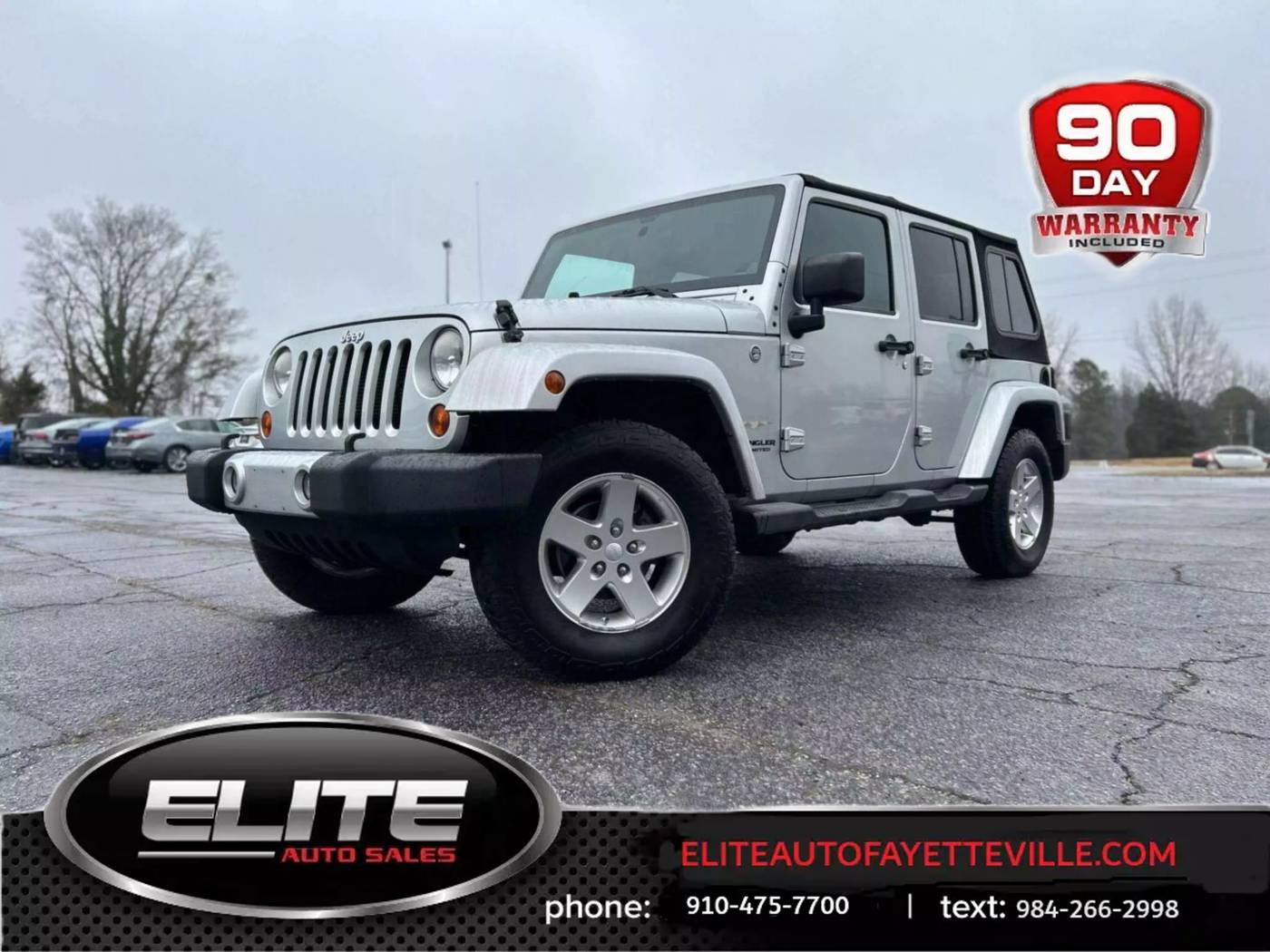 2012 Jeep Wrangler Sahara — SUV — 156,530 mi — Fayetteville, NC
