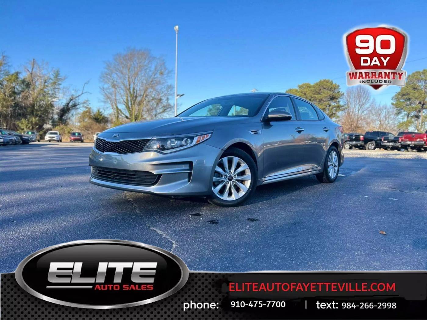 2018 Kia Optima LX — Sedan — 100,608 mi — Fayetteville, NC