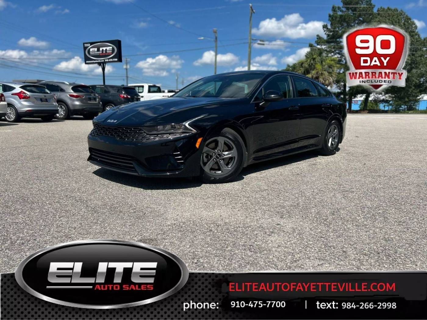 2022 Kia K5 LXS — Sedan — 90,533 mi — Fayetteville, NC