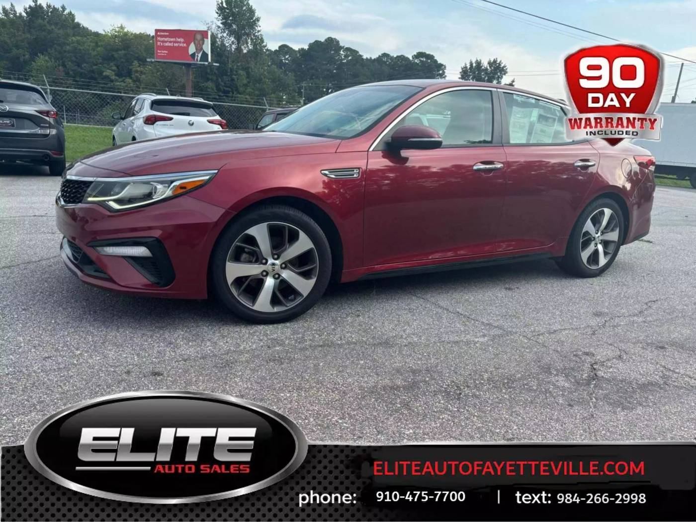 2019 Kia Optima S — Sedan — 45,584 mi — Fayetteville, NC