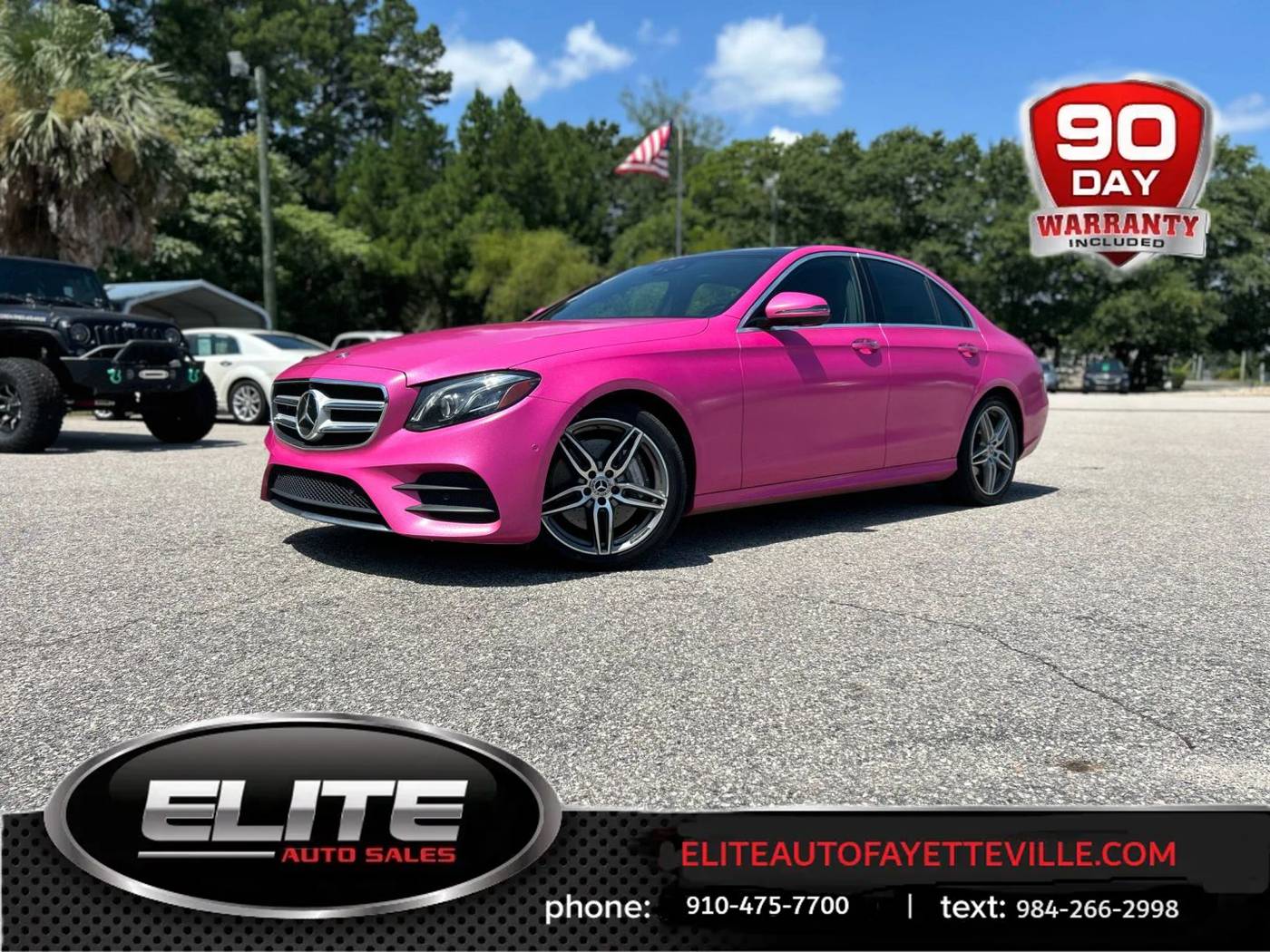 2018 Mercedes-Benz E-Class E 300 — Sedan — 74,391 mi — Fayetteville, NC
