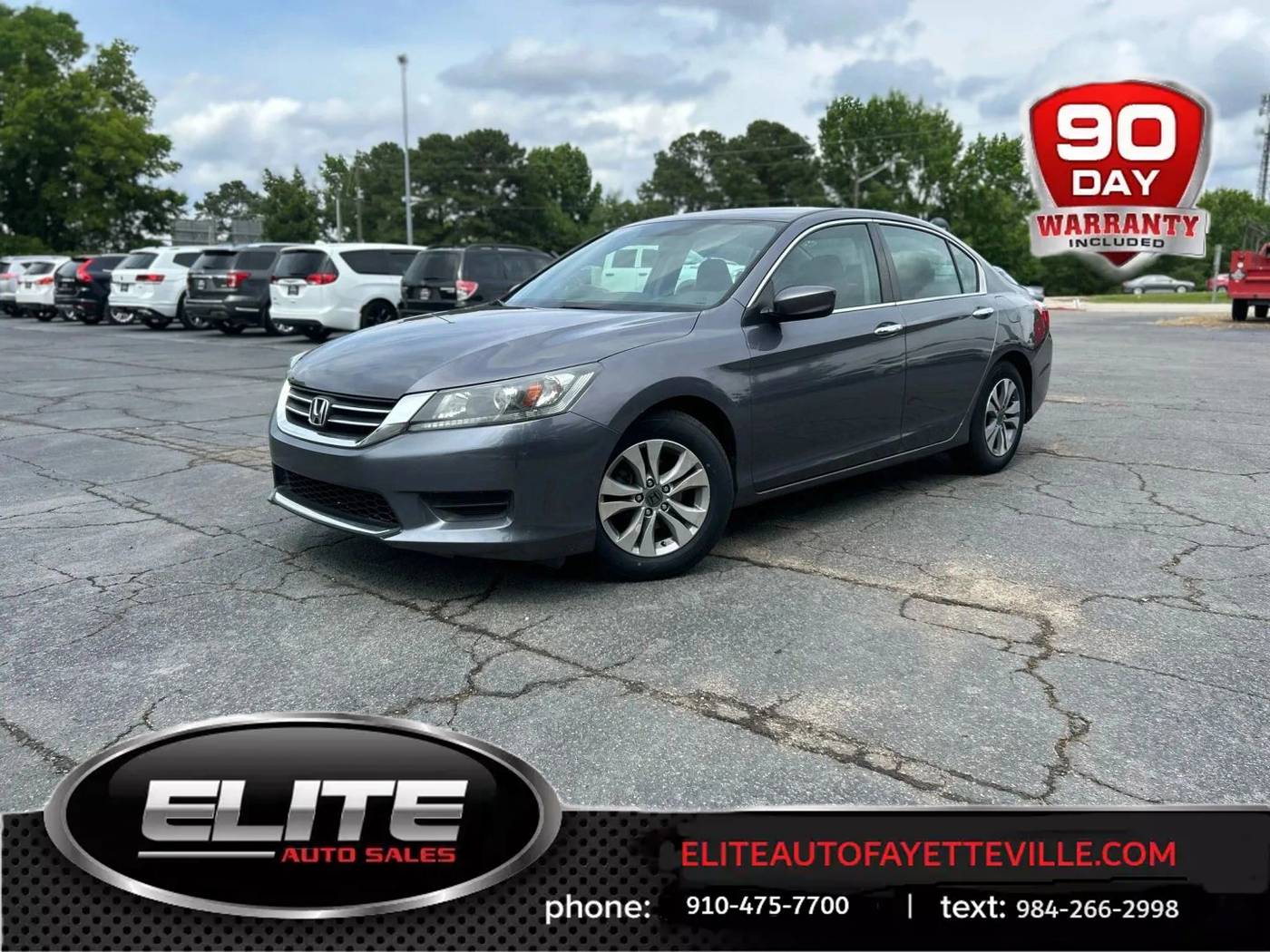 2015 Honda Accord LX — Sedan — 124,944 mi — Fayetteville, NC