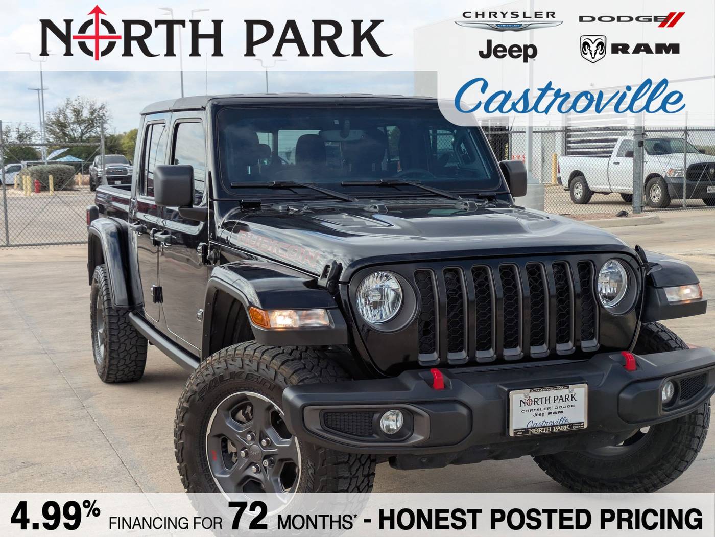 2023 Jeep Gladiator Rubicon — Pickup Truck — 20,241 mi — Castroville, TX